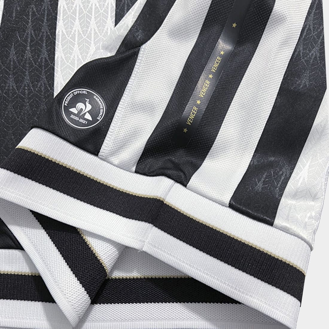 Camisa retrô Atlético Mineiro I 2020 Masculina - Preto+Branco