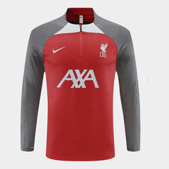 Blusa manga longa Liverpool Treino 24/25 - Vermelho