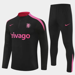 Conjunto Treino Chelsea 24/25 -  Preto