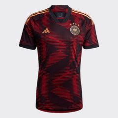 Camisa Seleção Alemanha Away 22/23 Torcedor Masculina - Vermelho - WC ProSports