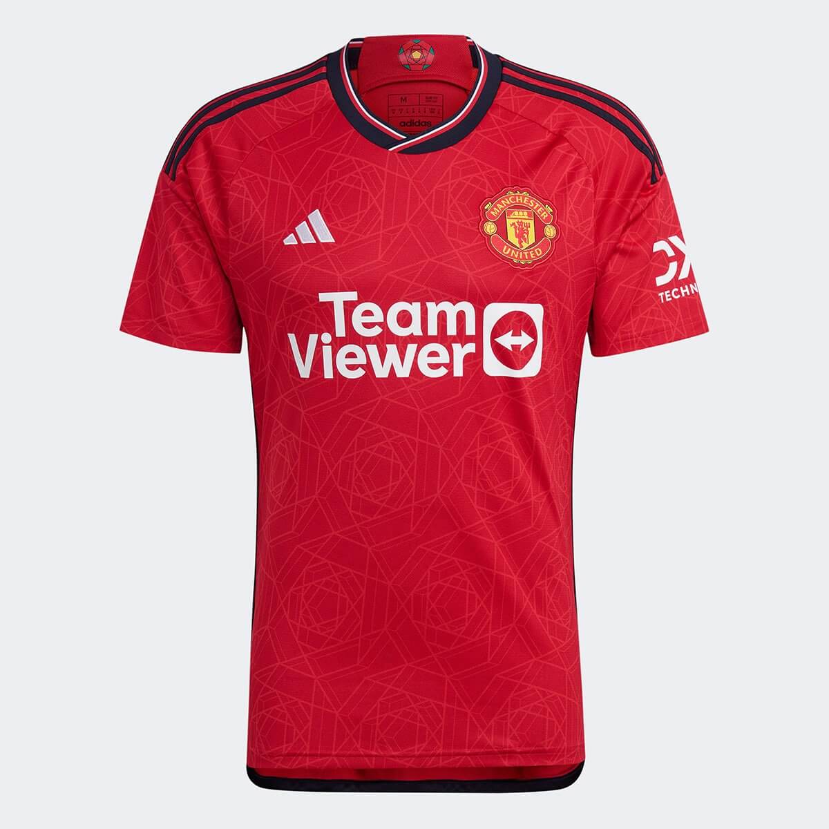 Camisa Manchester United I 23/24 Torcedor Masculina - Vermelho - WC ProSports