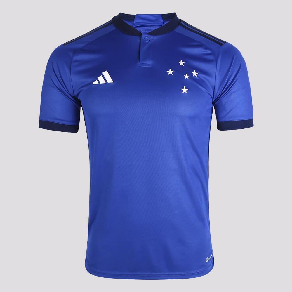 Camisa Cruzeiro I 23/24 Torcedor Masculina - AZUL - WC ProSports