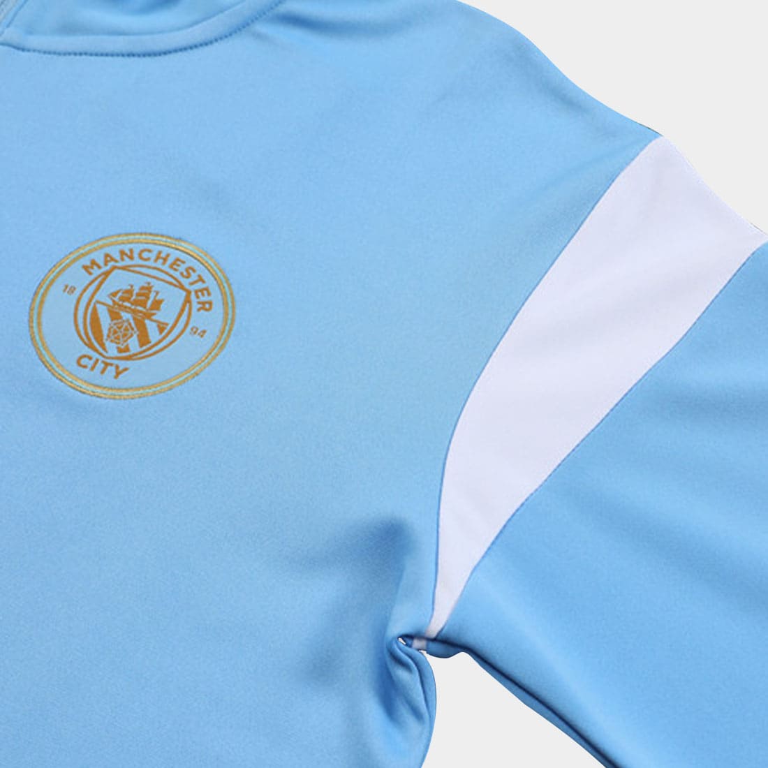 Blusa manga longa Manchester City 23/24 - Azul Claro