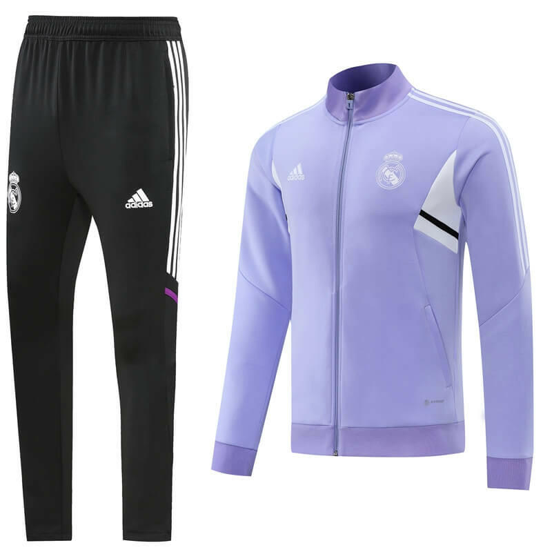 Conjunto Real Madrid 22/23 Masculino - Roxo+Preto - WC ProSports